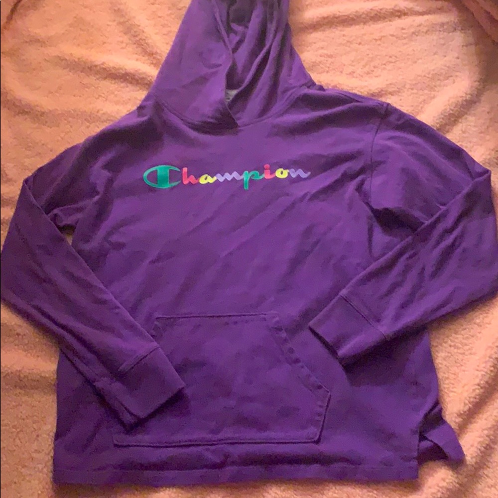Purple Champion Hoodie